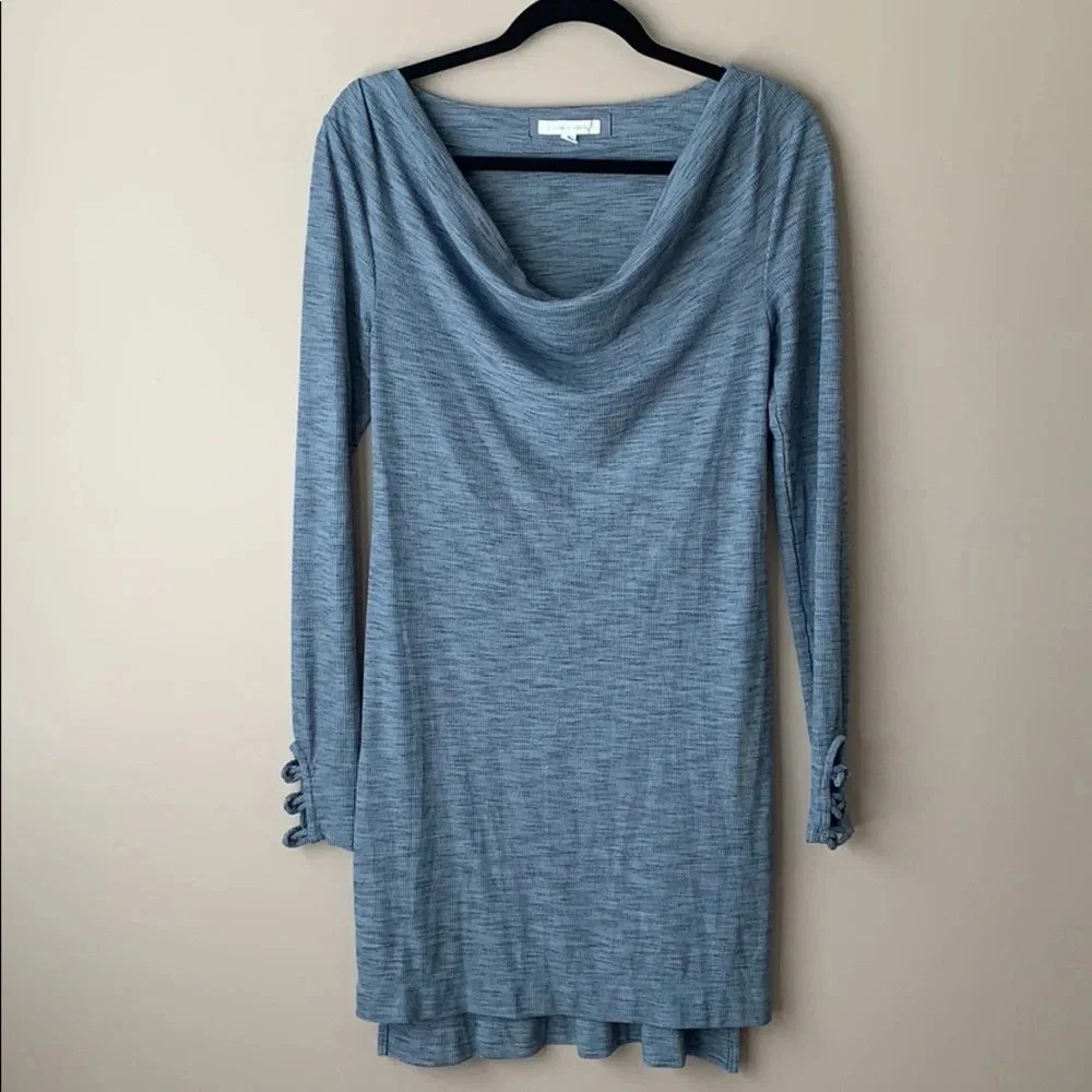 Anthropologie pure + good long sleeve dress sm